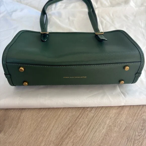 COACH Swing Zip Bag in Hunter Green - Picture 8 of 11